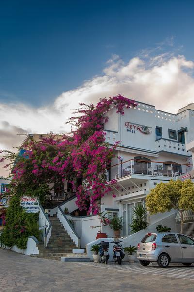 Fevro Hotel Ajía Galíni Kültér fotó